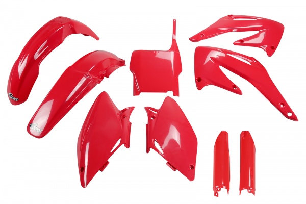 Full Plastic Kit red for Honda CRF 450 R (2004)